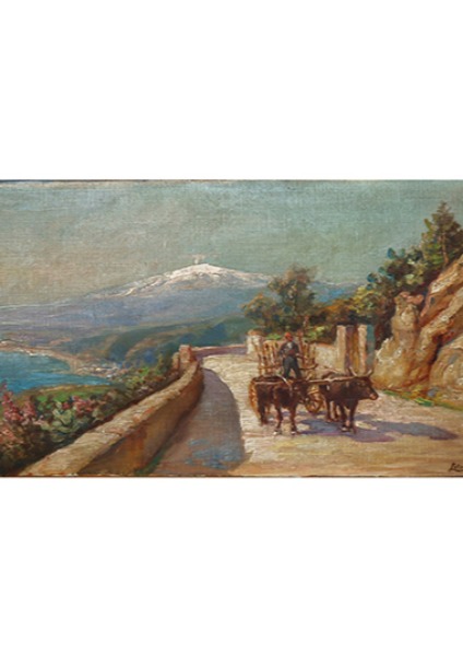 Sicily across Paintings, Drawings and Etching