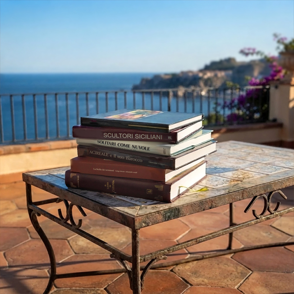 Libri sulla Sicilia e Libri e Cataloghi sulla Ceramica, il Vetro, L'arte e L'artigianato Moderno ...