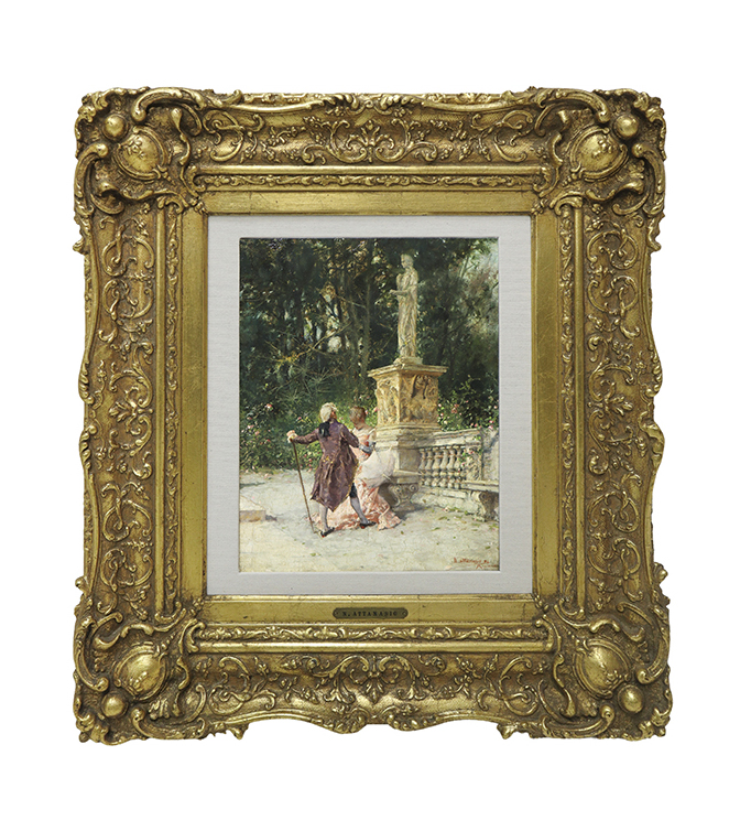 Dipinti da Collezione Privata di Famiglia Nobile Siciliana